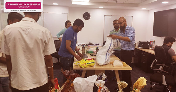Ashwin Malik Meshram Foundation, Ration Donation Drive
