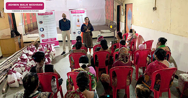 Meshram Malik Ashwin, Ration Drive