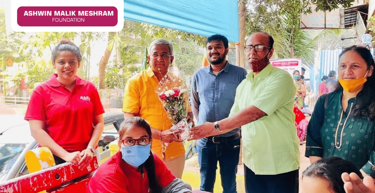 AMM Foundation conducted Pradhan Mantri Jan Dhan Yojana Drive in association with MLA Parag Alavani at Santacruz.