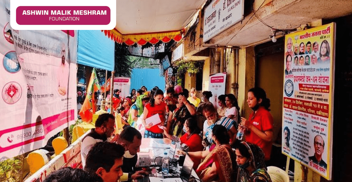 AMM Foundation conducted Pradhan Mantri Jan Dhan Yojana Drive in association with MLA Parag Alavani at Santacruz.