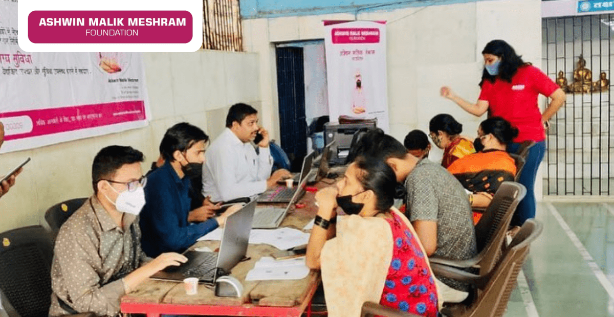 Jan Dhan Yojna Drive Organised by AMM Foundation for women in Takshashila Nagar, Kurla