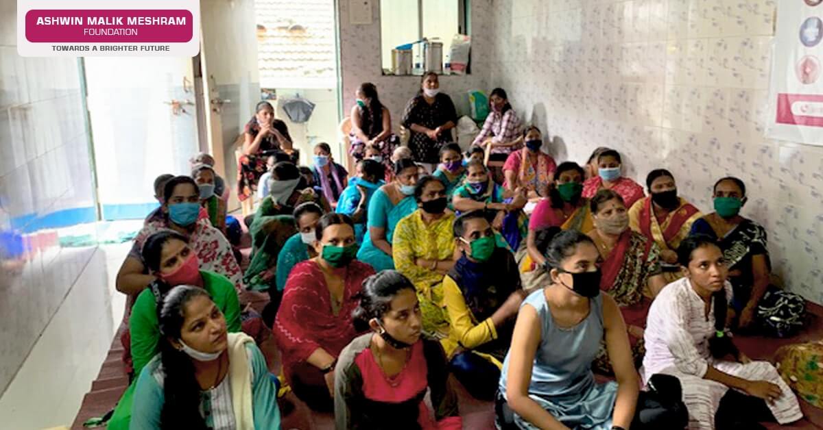 Ashwin Malik Meshram Foundation, Sanitary Pad Donation Drive