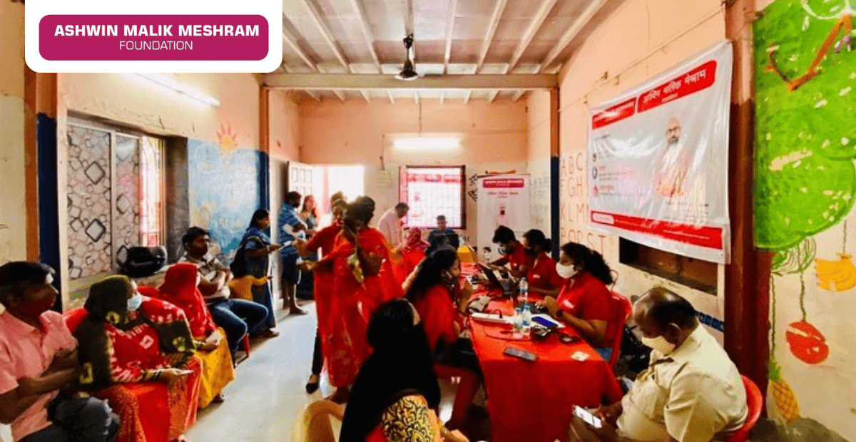 More than 350 beneficiaries were registered in the Eshram Yojana camp conducted by AMM Foundation in association with MLA Ashok Bhau Jadhav at Vile Parle.