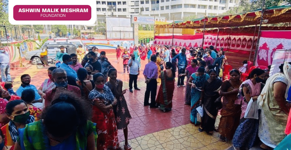 More than 350 beneficiaries were registered in the Eshram Yojana camp conducted by AMM Foundation in association with MLA Ashok Bhau Jadhav at Vile Parle.