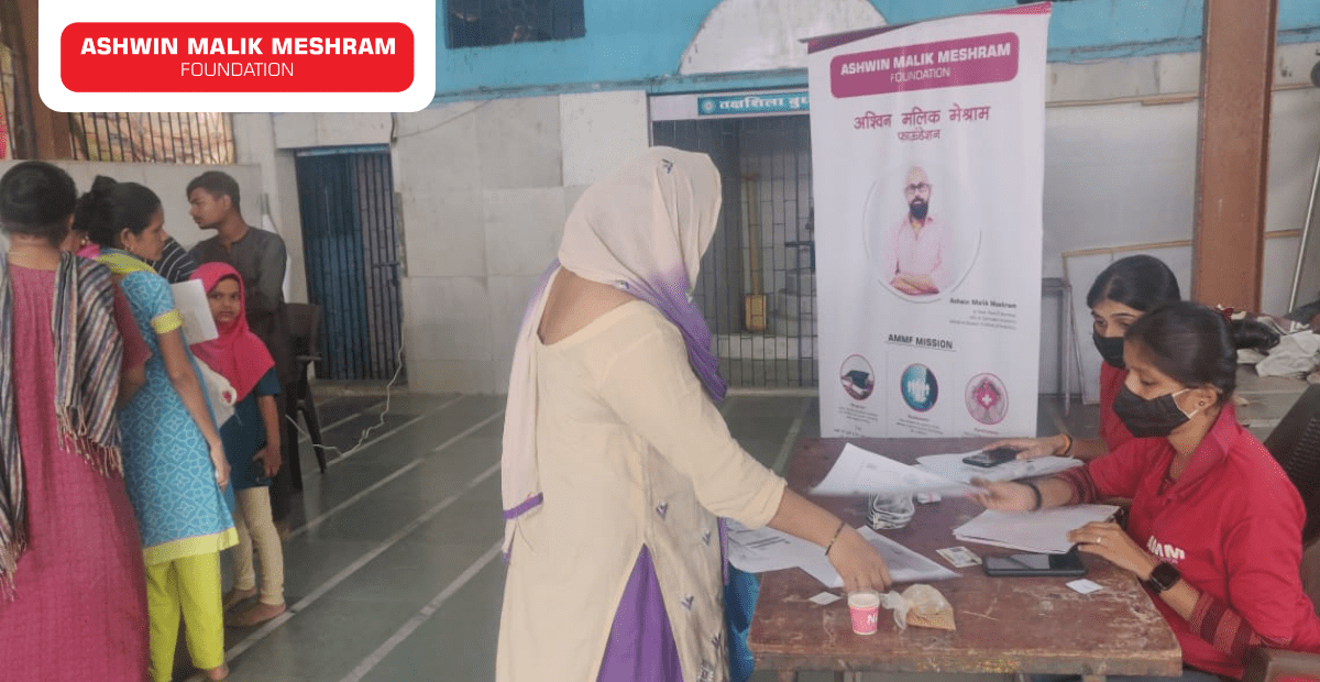 E-shram Yojna Camp Conducted at Takshshila Nagar, Kurla by AMM Foundation in association with Shrikant Bhise.