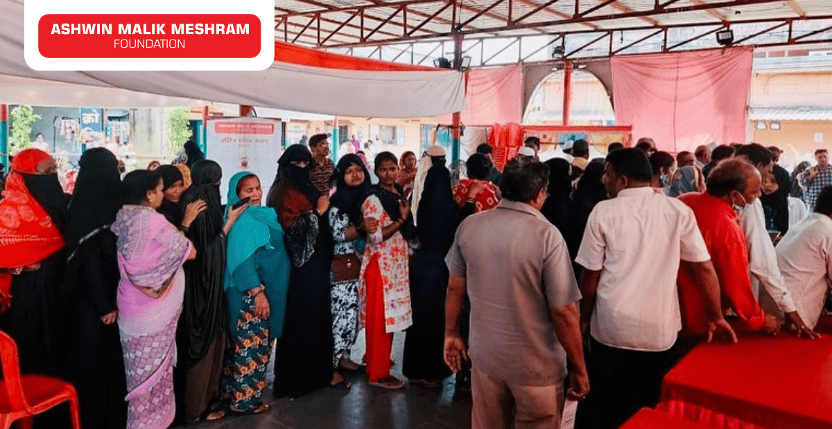 AMM Foundation in association with Abu Asim Azmi (MLA, Samajwadi Party) Organised an Eye Check Up Camp along with Free spectacles donation for more than 500+ beneficiaries. 