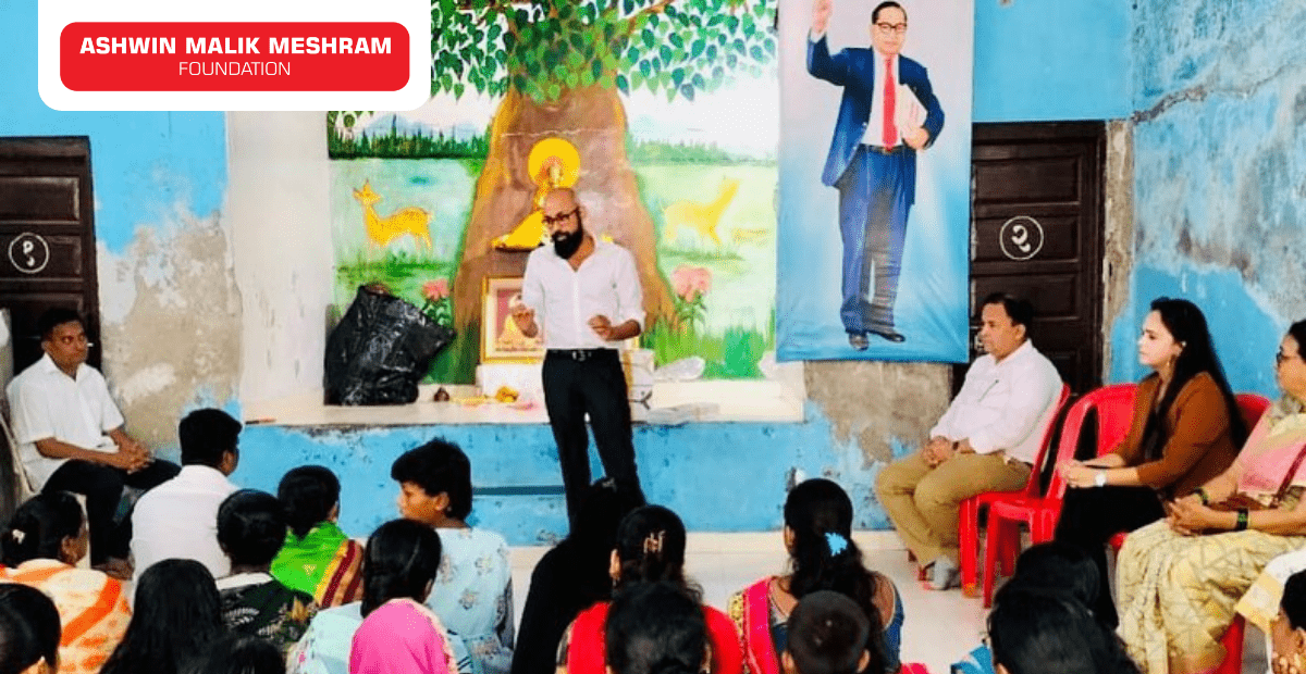 On the occasion of 131st Birth Anniversary of Dr. Babasaheb Ambedkar, AMM Foundation donated infrastructure and utility material for efficient working of Aamrapali Buddha Vihar, Sable Nagar, Kurla.