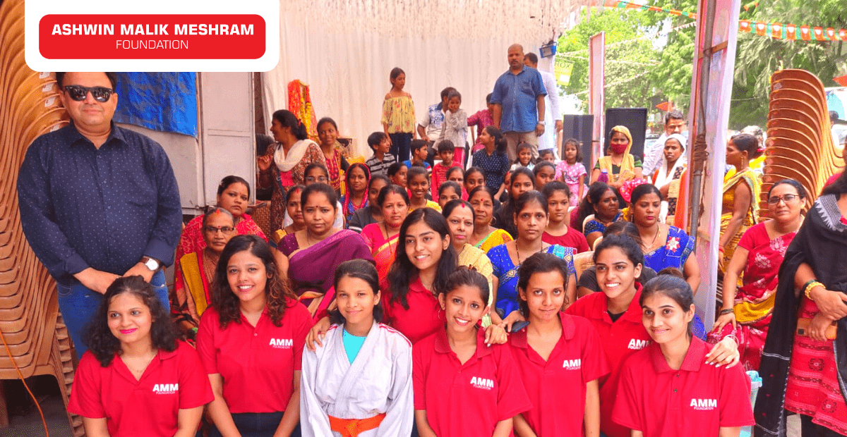 To empower women, Ashwin Malik Meshram Foundation in association with MLA Ashish Shelar Organised a Self-Defense Training Camp for teenage girls and women at Santacruz, West.