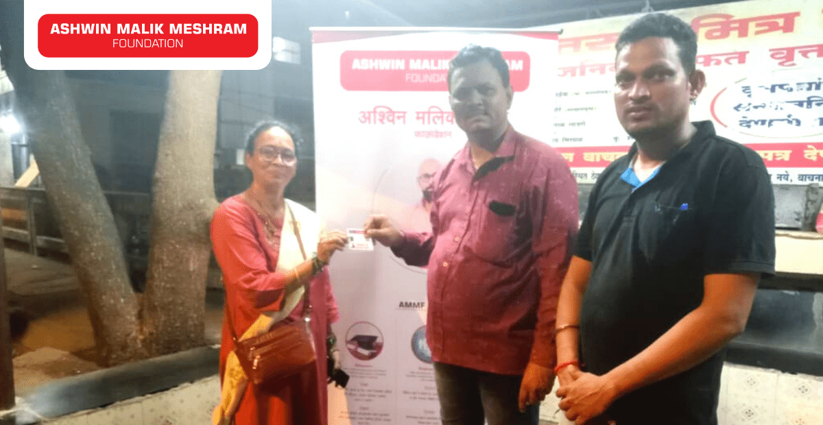 AMM Foundation Conducted an Health Card Distribution Camp at Kaamgar Nagar, Kurla.