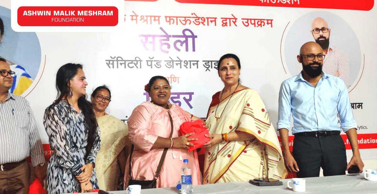 Our Chairman - Mr. Ashwin Malik Meshram applauded by Chitra Wagh for his outstanding work in uplifting women in our society.
