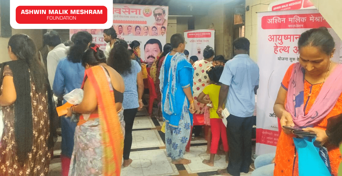 250+ Beneficiaries were registered in the ABHA Card camp conducted by AMM Foundation at Chembur.
