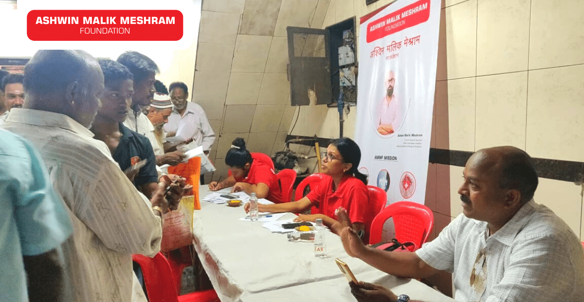250+ Beneficiaries were registered in the ABHA Card camp conducted by AMM Foundation at Chembur.