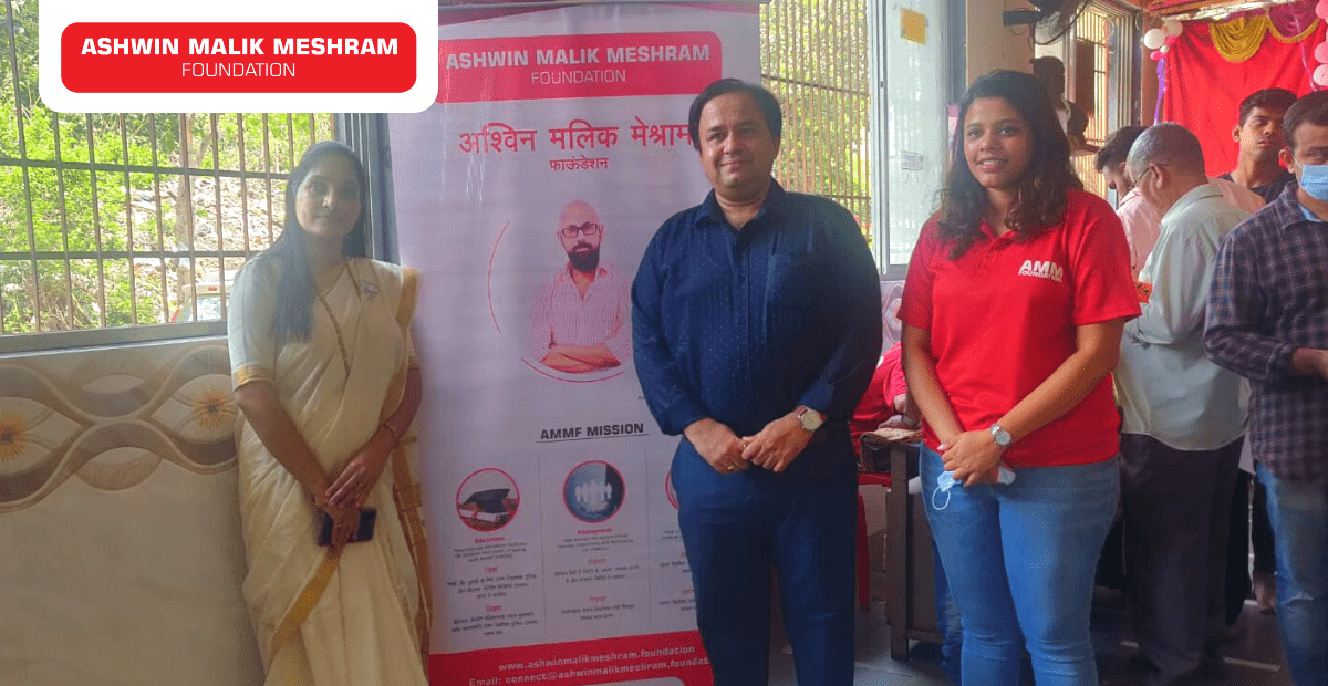 200+ Beneficiaries registered in the Ayushman Bharat Health Card Camp conducted by AMM Foundation at Kokan Nagar, Jogeshwari.