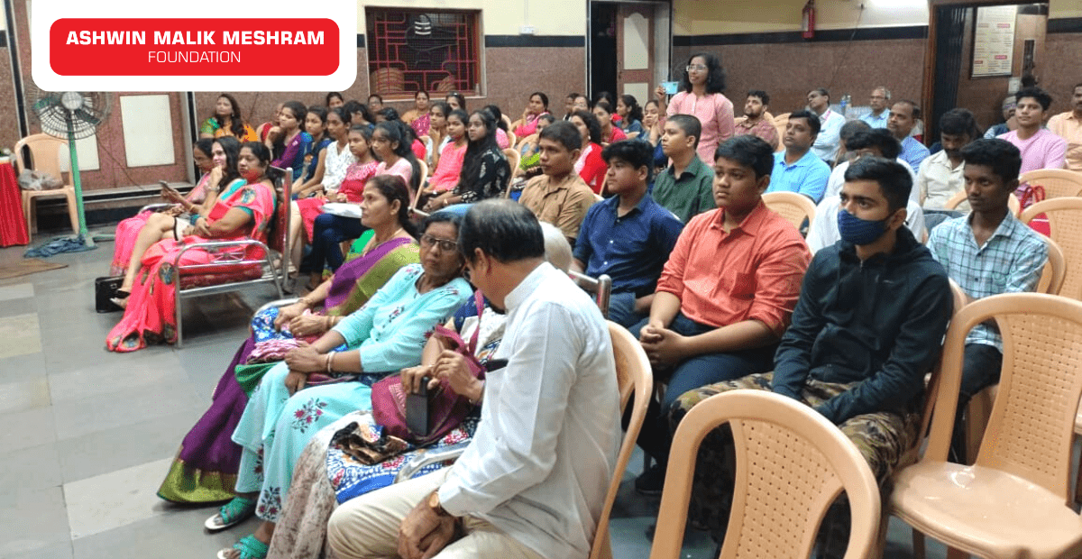 Our Chairman, Mr. Ashwin Malik Meshram Invited as the Chief Guest at Felicitation Ceremony of SSC and HSC Pass Out Students at Wadala.