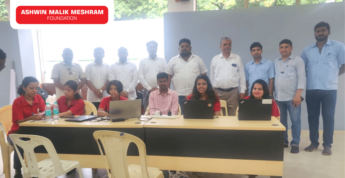 Ashwin Malik Meshram Foundation conducted an Ayushman Bharat Health ID Camp for students, teachers as well as non- teaching staff of IIT Bombay.