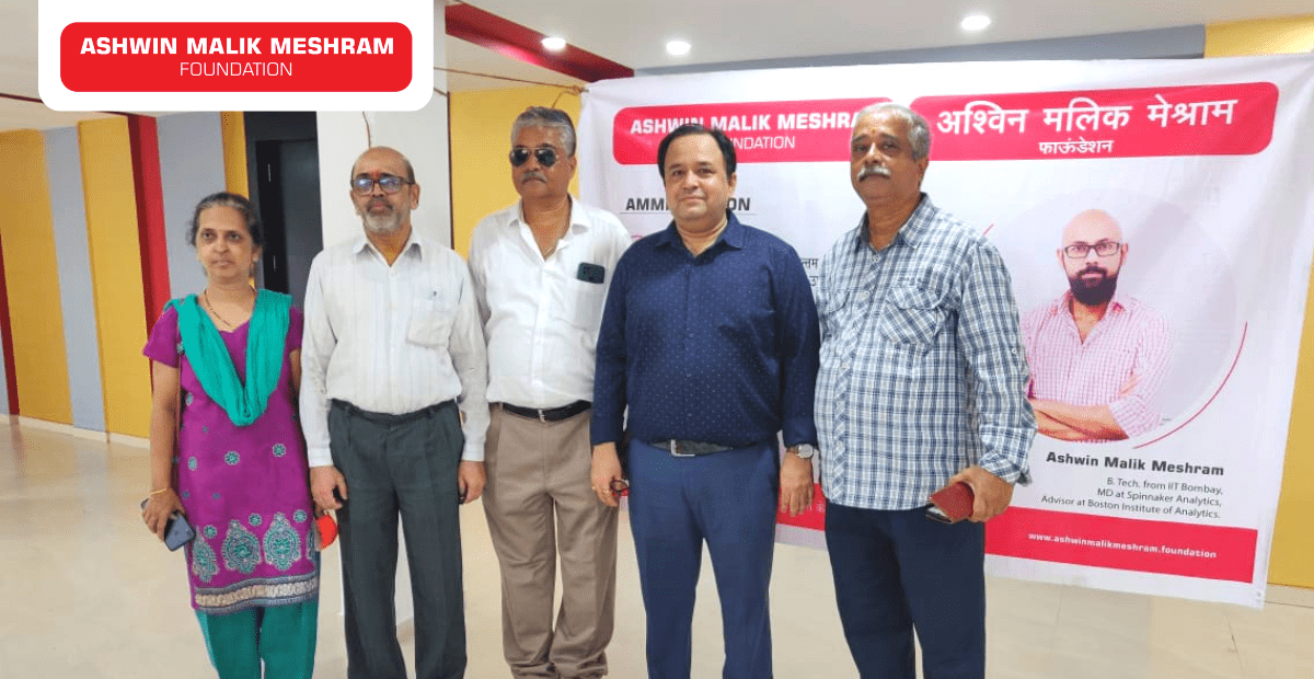 Ashwin Malik Meshram Foundation conducted an Ayushman Bharat Health ID Camp for students, teachers as well as non- teaching staff of IIT Bombay.