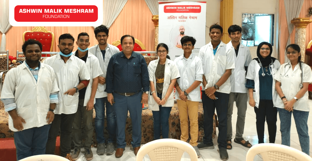 Ashwin Malik Meshram Foundation conducted a Free Medical Check-up Camp along with Aayushman Bharat Health ID Camp at Sewri, Wadala.