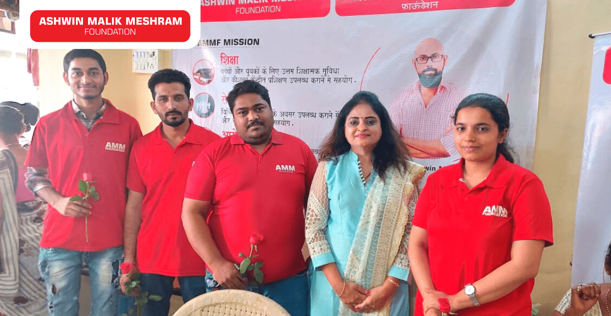 AMM Foundation conducted an Ayushman Bharat Health ID Camp in Mankhurd at Shivaji Nagar.