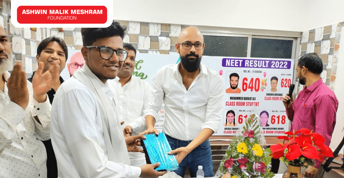 Our Chairman - Mr. Ashwin Malik Meshram inaugurated an IT Training Institute - HS Web in Kurla.