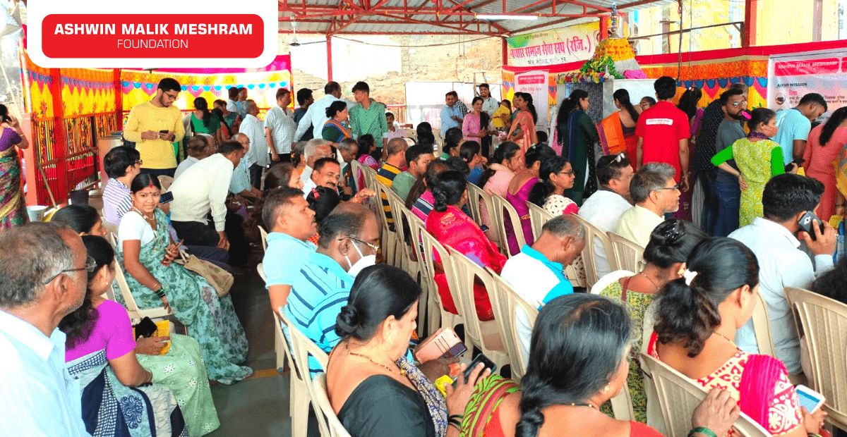 500+ Beneficiaries registered in the ABHA Card Camp conducted by AMM Foundation in association with Mr. Kalidas Kolambkar at Bhoiwada, Parel.