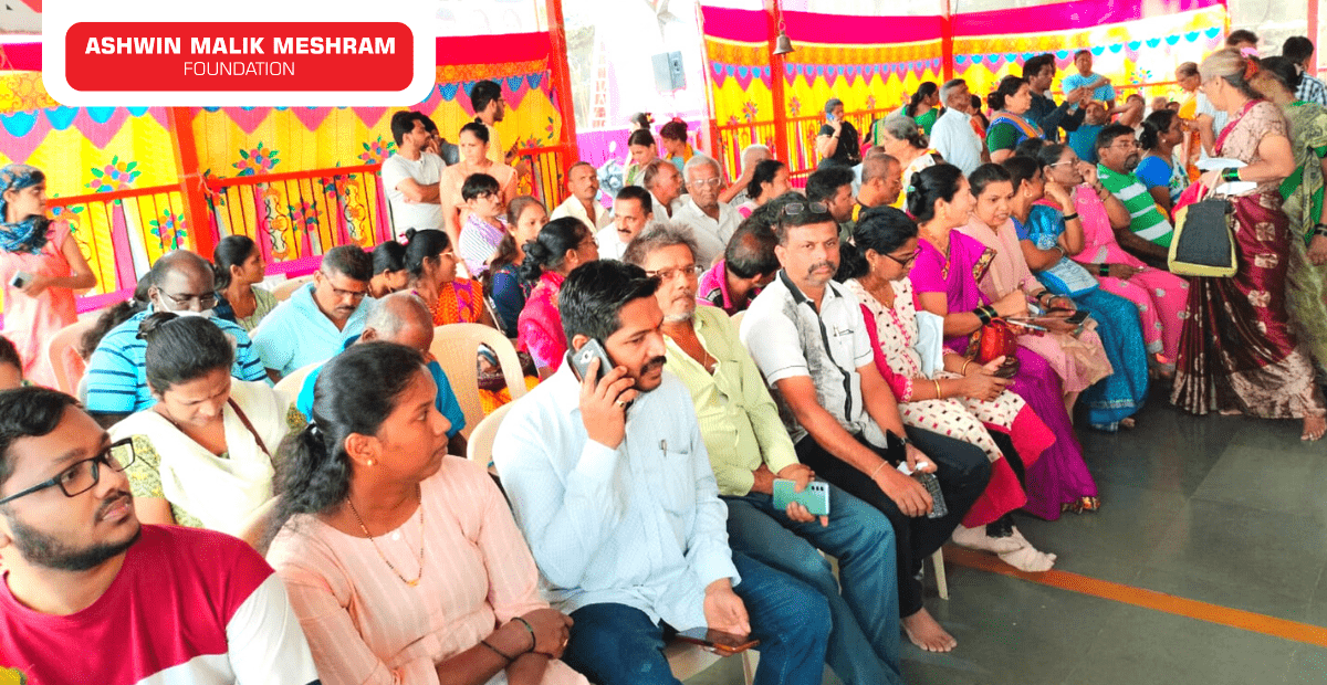 500+ Beneficiaries registered in the ABHA Card Camp conducted by AMM Foundation in association with Mr. Kalidas Kolambkar at Bhoiwada, Parel.