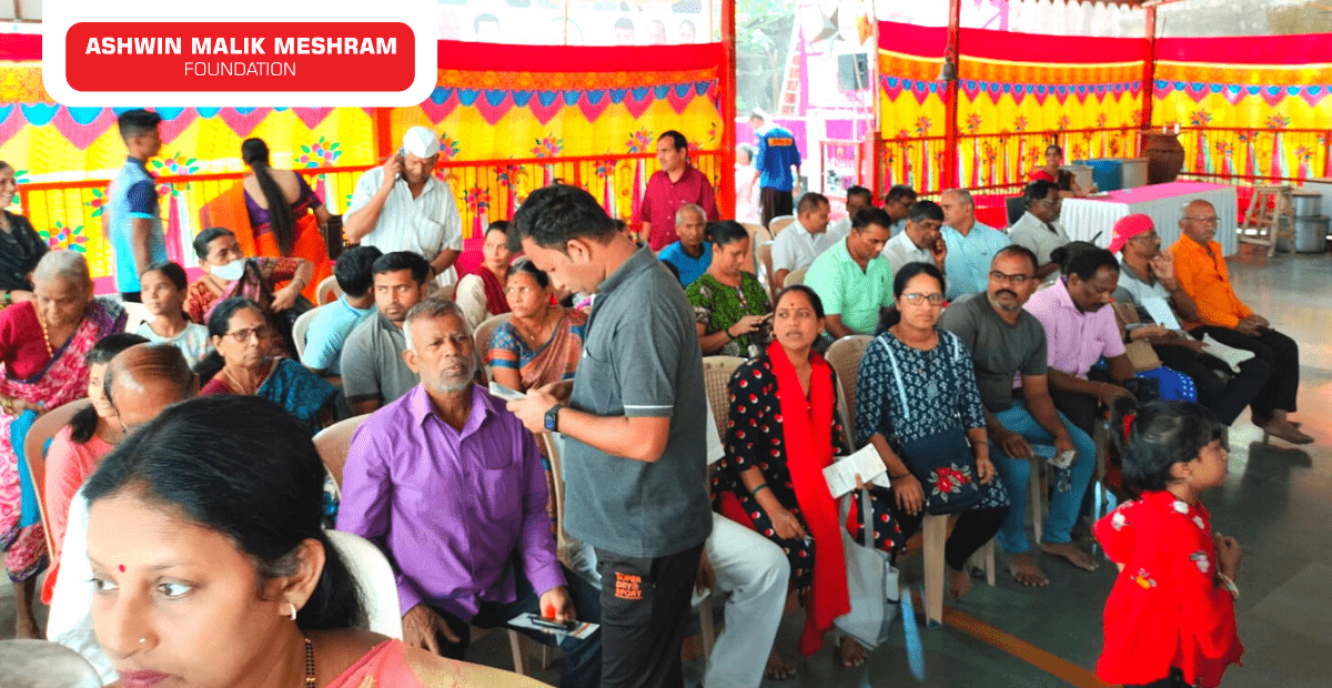 500+ Beneficiaries registered in the ABHA Card Camp conducted by AMM Foundation in association with Mr. Kalidas Kolambkar at Bhoiwada, Parel.