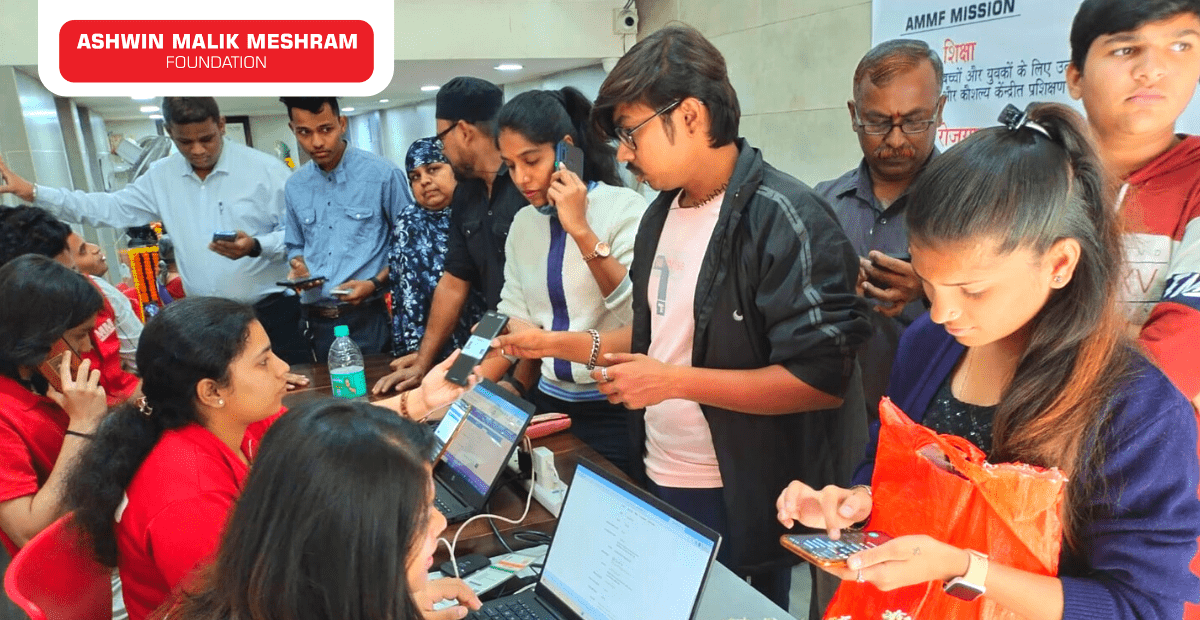 Ashwin Malik Meshram Foundation conducted an Employment Drive at Nehru Nagar, Kurla (East).