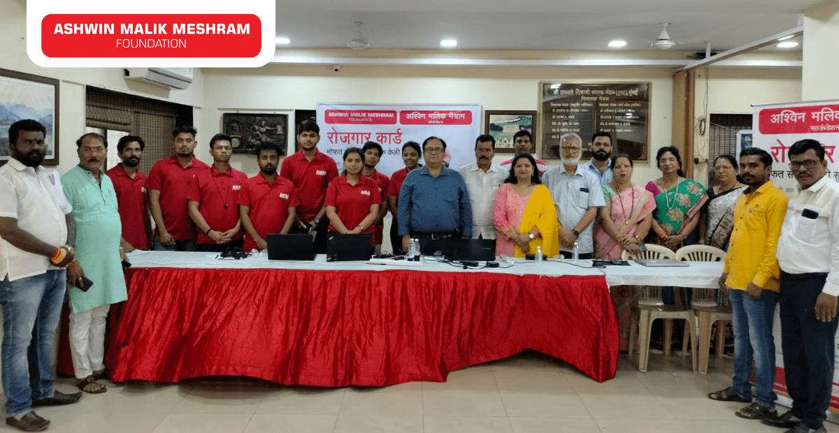 Ashwin Malik Meshram Foundation conducted an employment drive at DN Nagar, Andheri West.