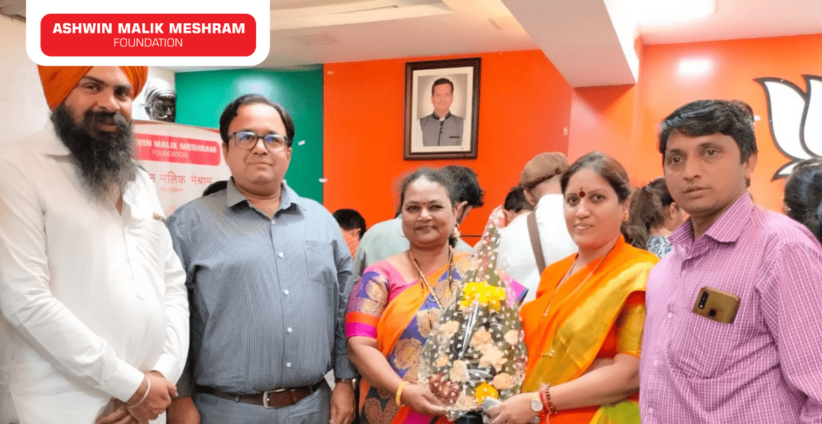 300+ BENEFICIARIES REGISTERED IN THE ABHA CARD CAMP ALONG WITH EYE CHECK-UP CAMP CONDUCTED AT ANDHERI EAST.