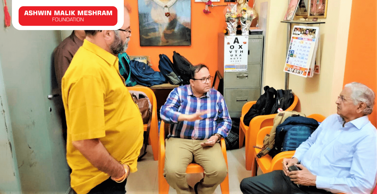 Medical Health Checkup Camp along with Ayushman Bharat Health Card Camp Conducted by AMM Foundation at Tatya Tope nagar, Goregaon west.