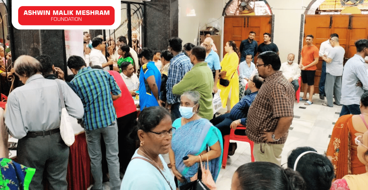 500+ Beneficiaries Registered in the Eye Checkup Camp along with Health Id Camp Conducted at Kumbharwada.