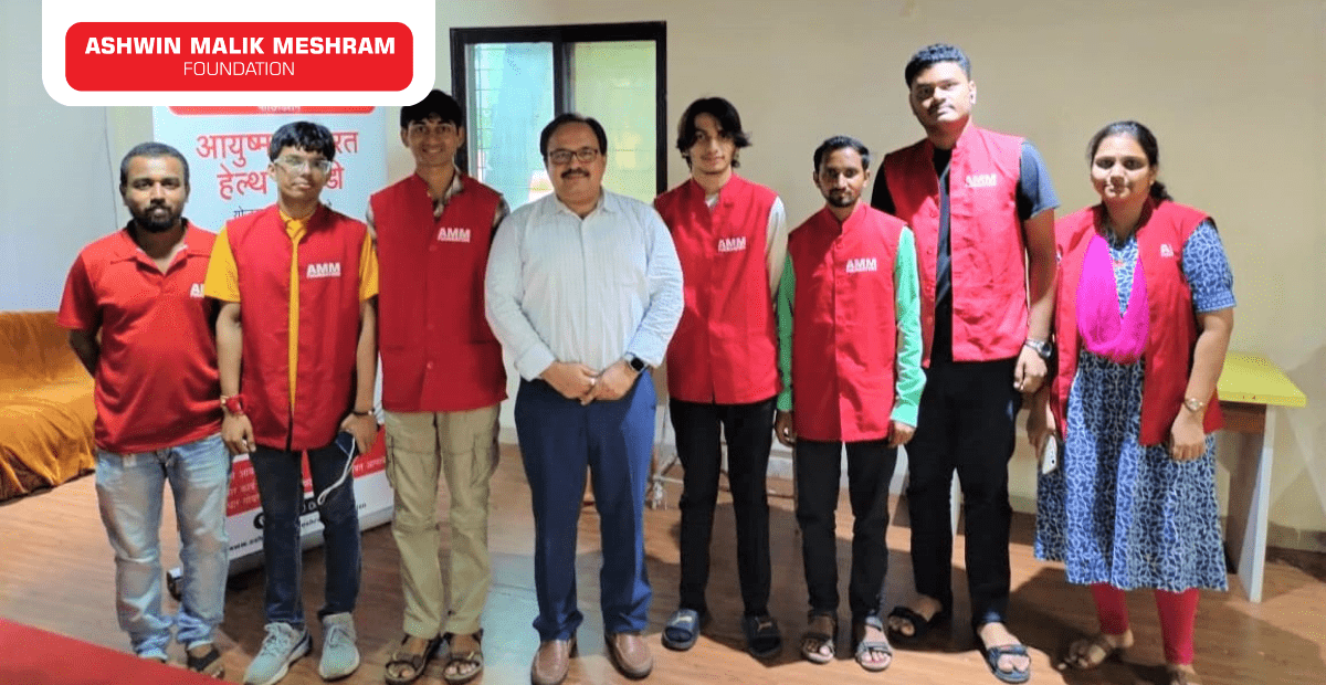 Ashwin Malik Meshram Foundation conducted an Ayushman Bharat Health ID Camp at Chakala, Andheri (East).
