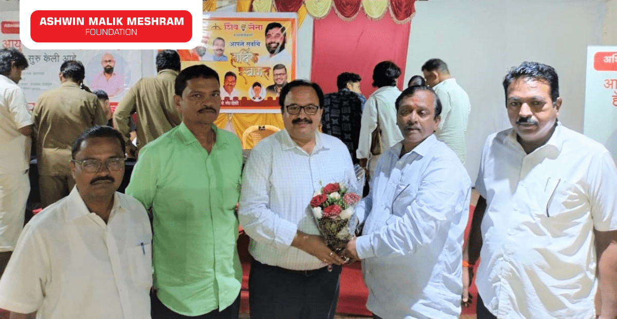 Ashwin Malik Meshram Foundation conducted an Ayushman Bharat Health ID Camp at Chakala, Andheri (East).