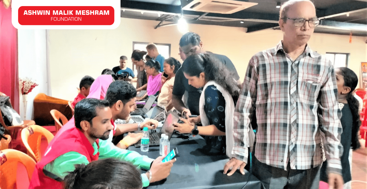 Health Card Registration Camp Organised for Underprivileged People in Chakala, Andheri (East) by Meshram Foundation