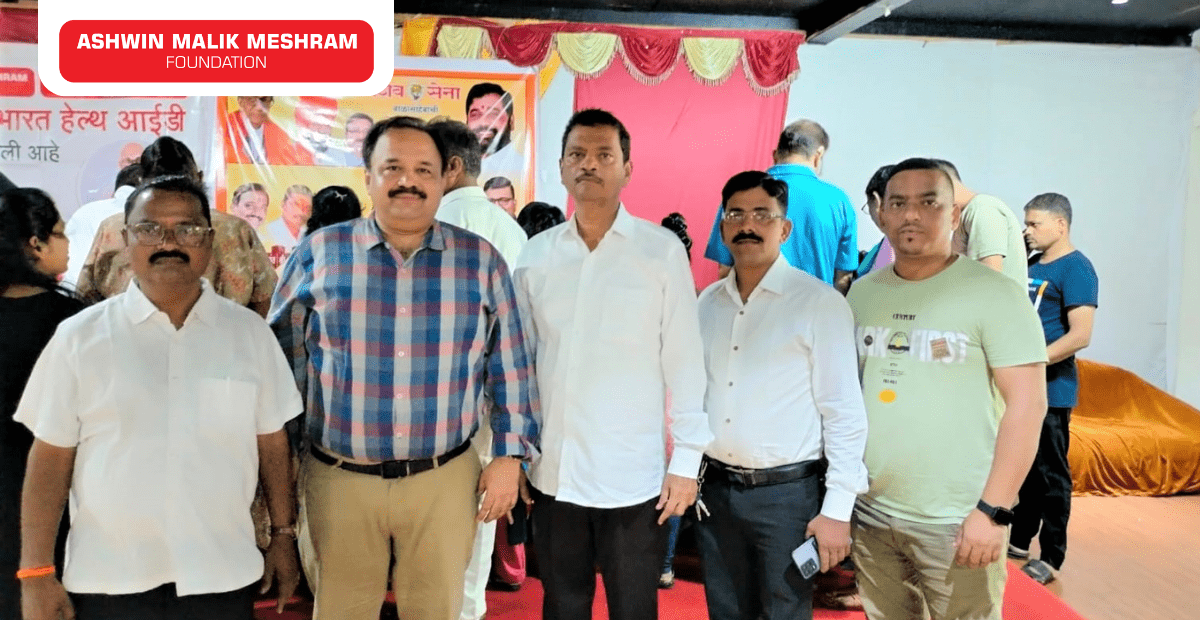 Health Card Registration Camp Organised for Underprivileged People in Chakala, Andheri (East) by Meshram Foundation