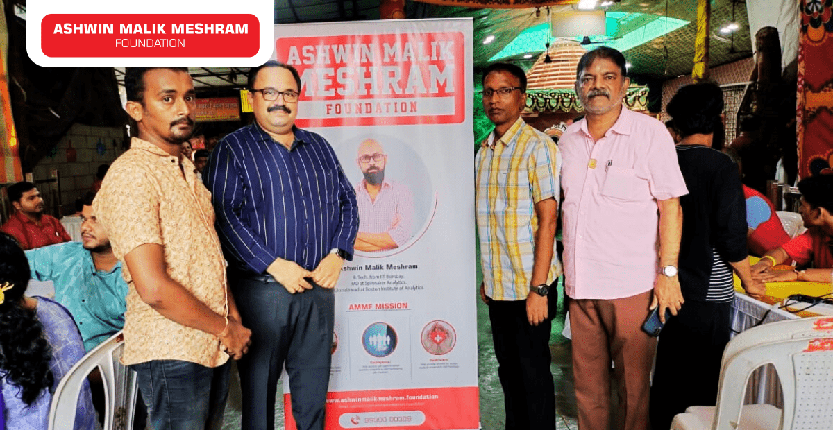 Free Eye Check-up camp along with Ayushman Bharat Health ID Camp Conducted at Lower Parel Math by Meshram Foundation.
