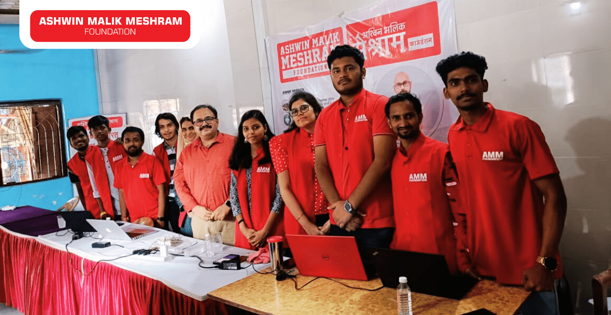 Meshram Foundation conducted an Ayushman Bharat Health ID Camp at Chakala, Andheri (East).