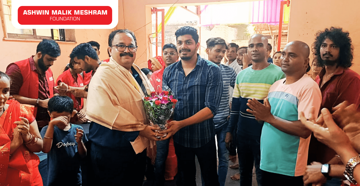 Ayushman Bharat Health ID Camp Conducted by Meshram Foundation at Marol Pipeline, Andheri (East).