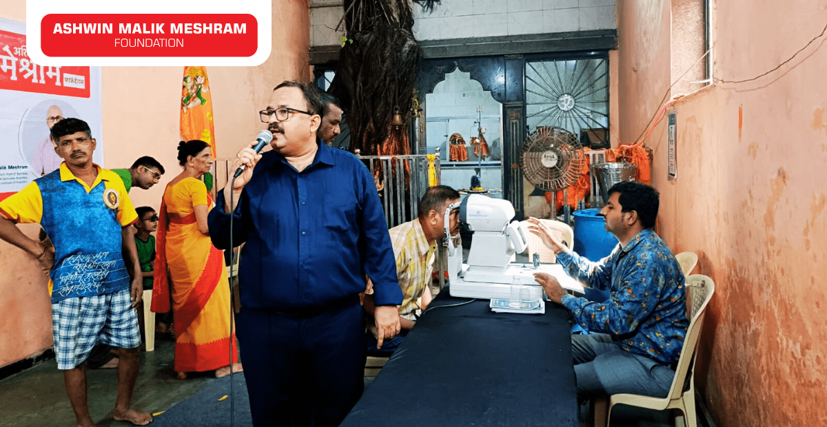 Ayushman Bharat Health ID Camp Conducted by Meshram Foundation at Marol Pipeline, Andheri (East).