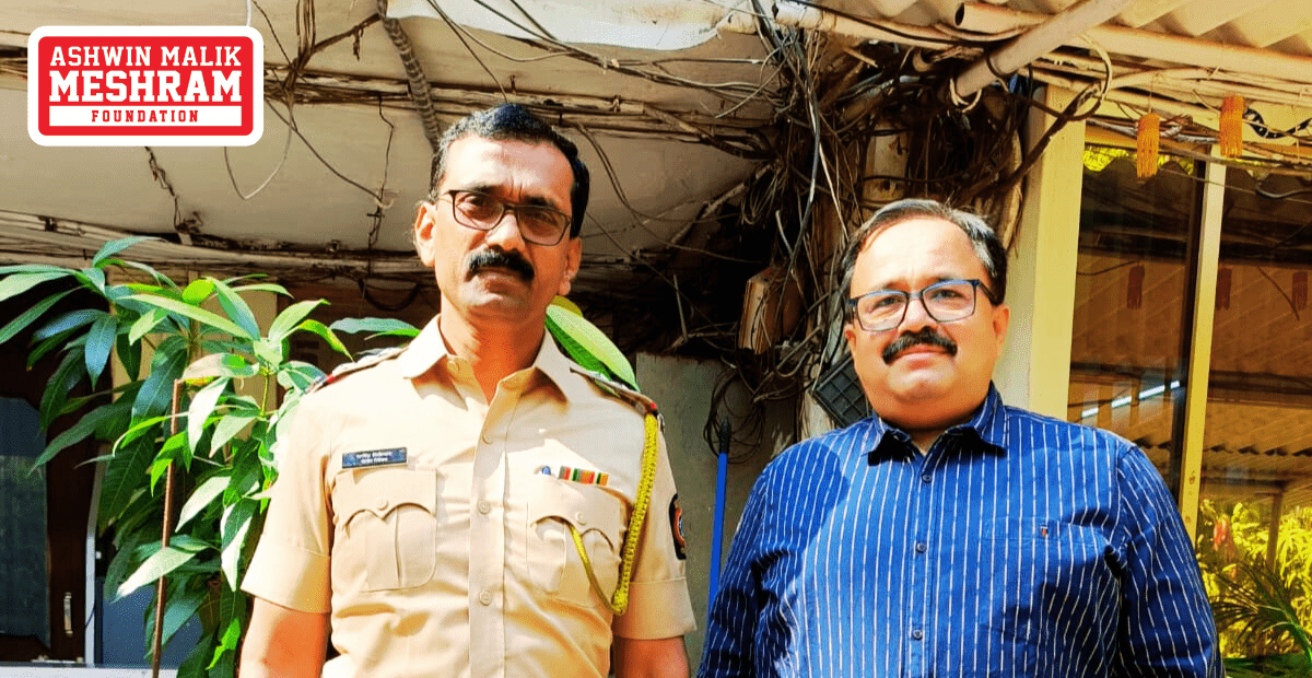 Meshram Foundation conducted a Yoga Training Camp for Nehru Nagar Police Staff.