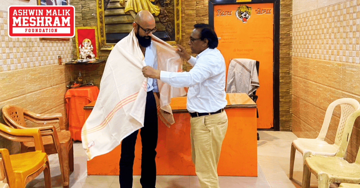 Ayushman Bharat Yojana and Majhi Ladki Bahin Yojana camp conducted by Meshram Foundation in Shivsena Shakha No.165.