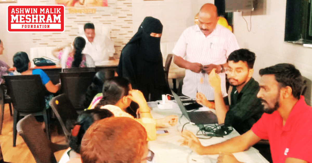 Meshram Foundation conducted Ayushman Bharat Yojana and Majhi Ladki Bahin Yojana camp in Shivsena Shakha No.170.