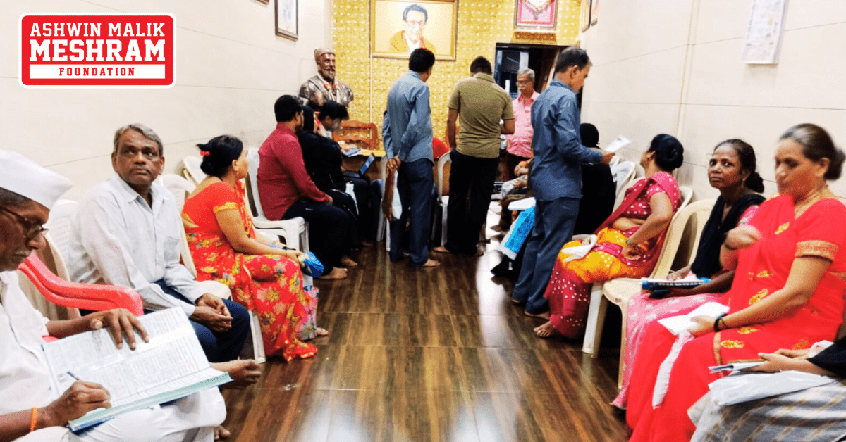 Meshram Foundation conducted Ayushman Bharat Yojana and Majhi Ladki Bahin Yojana camp in Shivsena Shakha No. 168