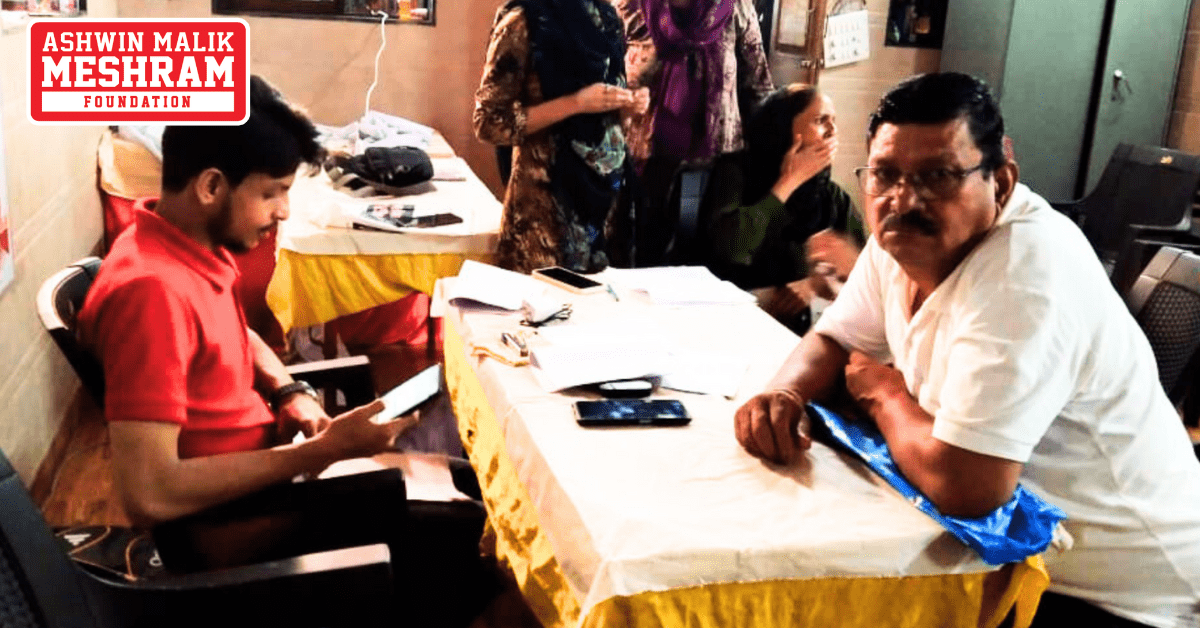 Meshram Foundation conducted Ayushman Bharat Yojana and Majhi Ladaki Bahin Yojana camp in Shivsena Shakha No. 170.