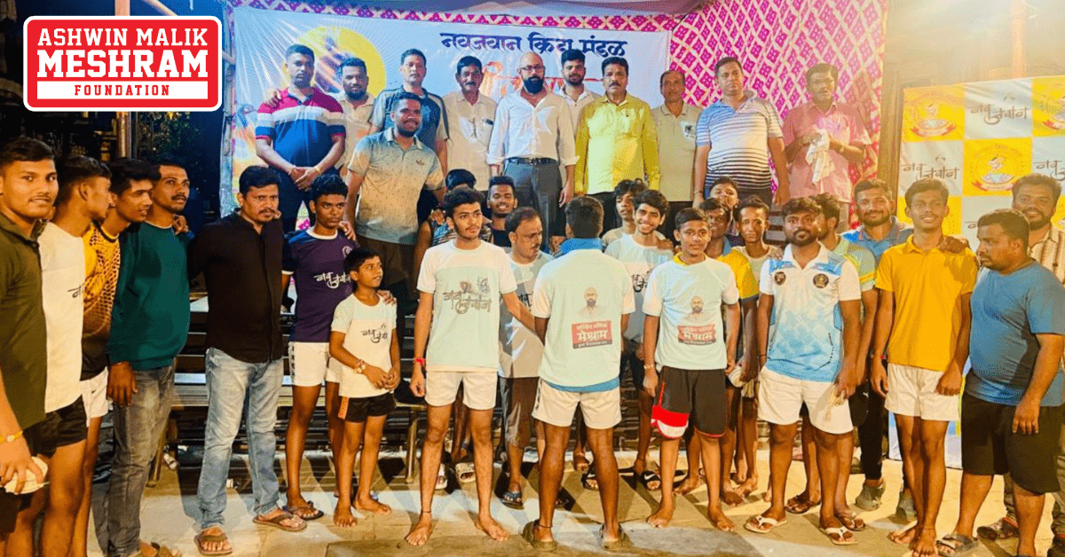 Meshram Foundation supported the "Navjawan Krida Mandal - Chunabhatti" for the upcoming Gokulashtami Celebration.