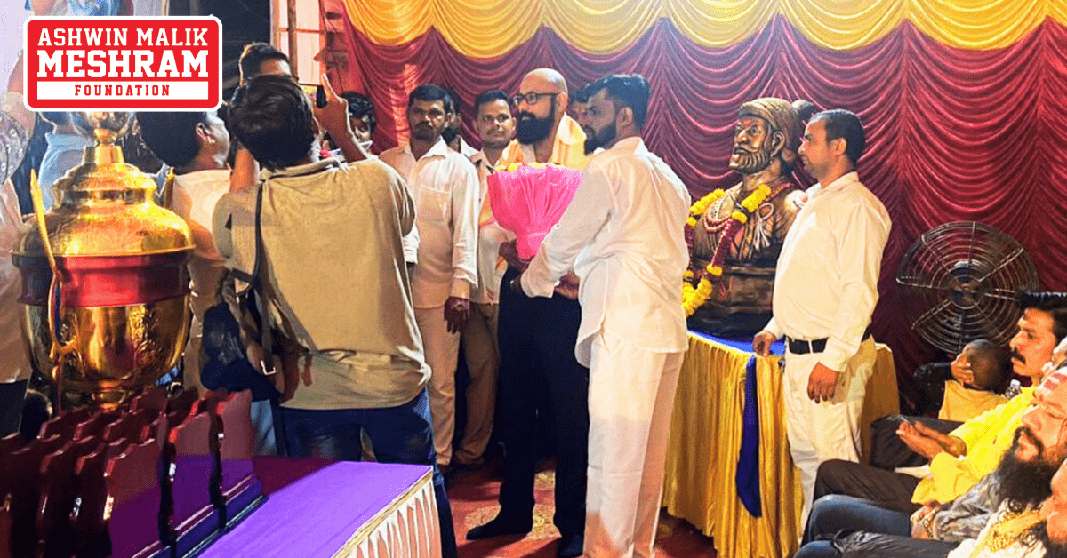 Our Chairman, Mr. Meshram Invited as a Chief Guest at the Gokulashtami Celebration of “ Swarajya Pratishthan - Chunabhatti"