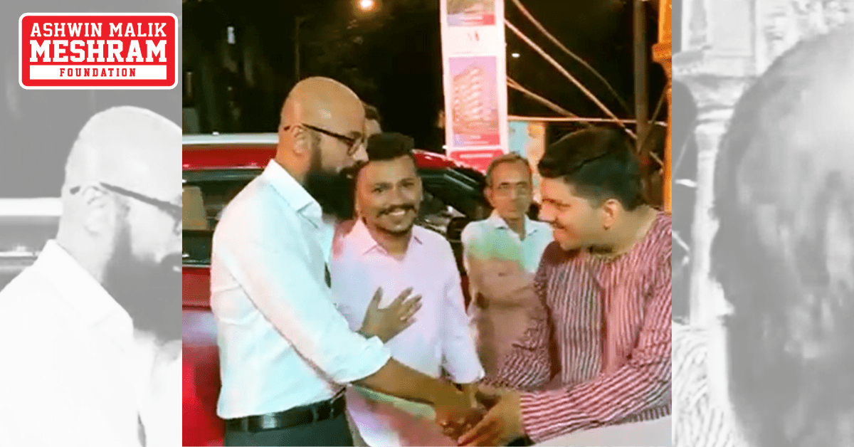 Our Chairman, Ashwin Malik Meshram visited the "Shivshrushti Sarvajanik Navratri Utsav Mandal" to take Maa Durga’s blessings.