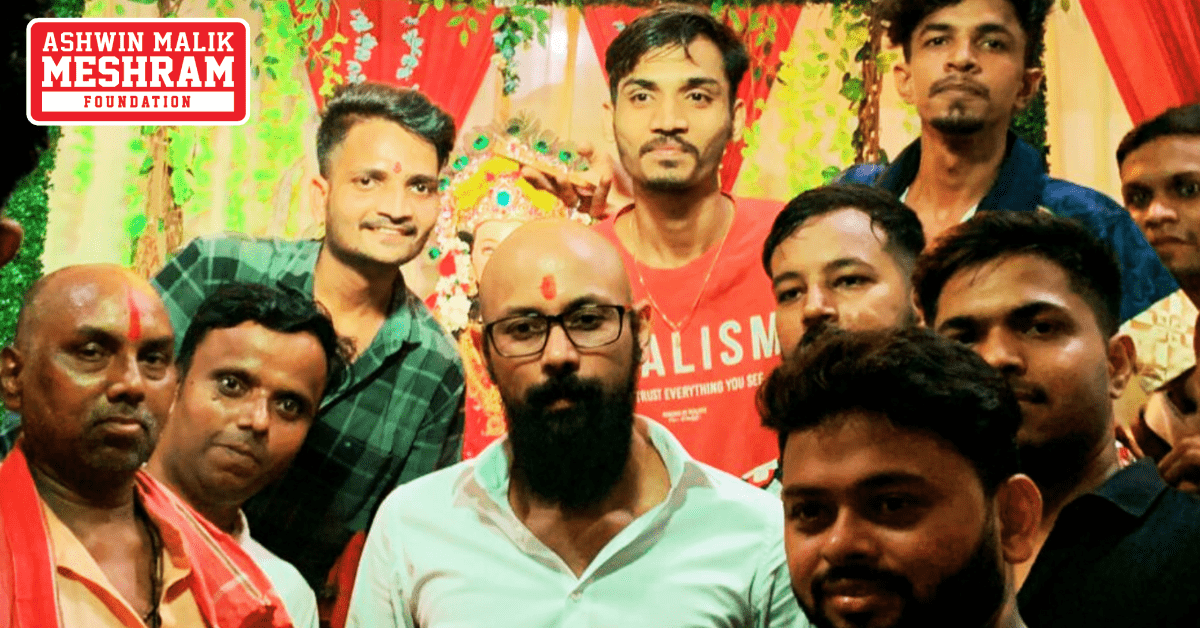 Meshram Foundation supported "Nirbheyshwar Mahadevi Mandir Mandal" – Thakkar Bappa, Chembur for Navratri Festival.