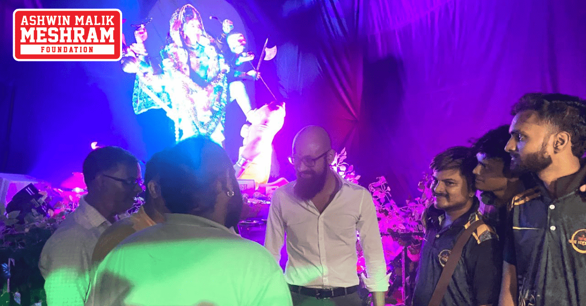 Meshram Foundation supported "Chemburchi Chintaharni Bal Hanuman Mitra Mandal" – Thakkar Bappa, Chembur for Navratri Festival.