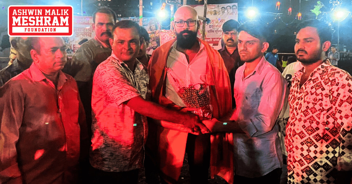 Meshram Foundation supported "Priyadarshani Rahivashi Sangh" – Thakkar Bappa, Chembur for Navratri Festival.
